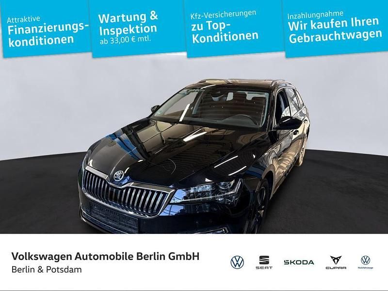 Gebraucht Skoda Superb Style 190 PS (139 kW) 2022 Blackmagic perleffekt Kombi