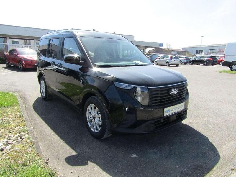 Neu Ford Tourneo Courier Titanium 125 PS (91 kW) 2025 Obsidianschwarz metallic Van / Kleinbus
