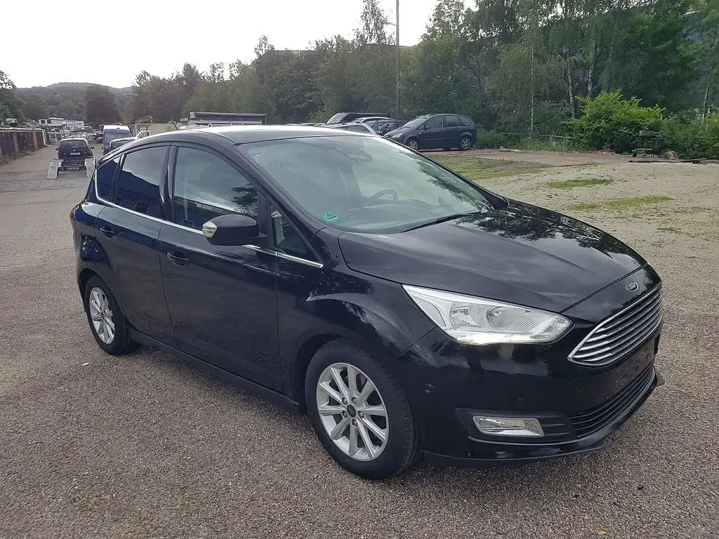 Gebraucht Ford C-MAX Titanium 150 PS (110 kW) 2019 Schwarz Van / Kleinbus