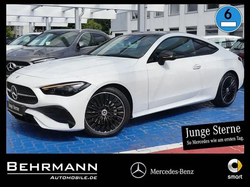 Manufaktur lack manufaktur opalithweiß bright Gebraucht 2024 Mercedes CLE300 AMG Coupé | 62.890 € (Teuer) - Bild 1/4