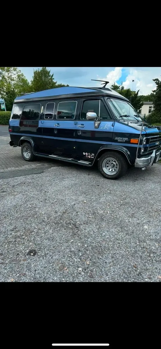 Gebraucht Chevrolet G 199 PS (146 kW) 1990 Blau Van