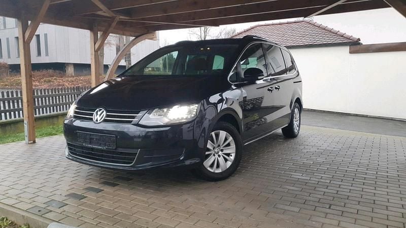 Schwarz Gebraucht 2011 VW Sharan Van / Kleinbus | 6.450 € (Superpreis) - Bild 1/4