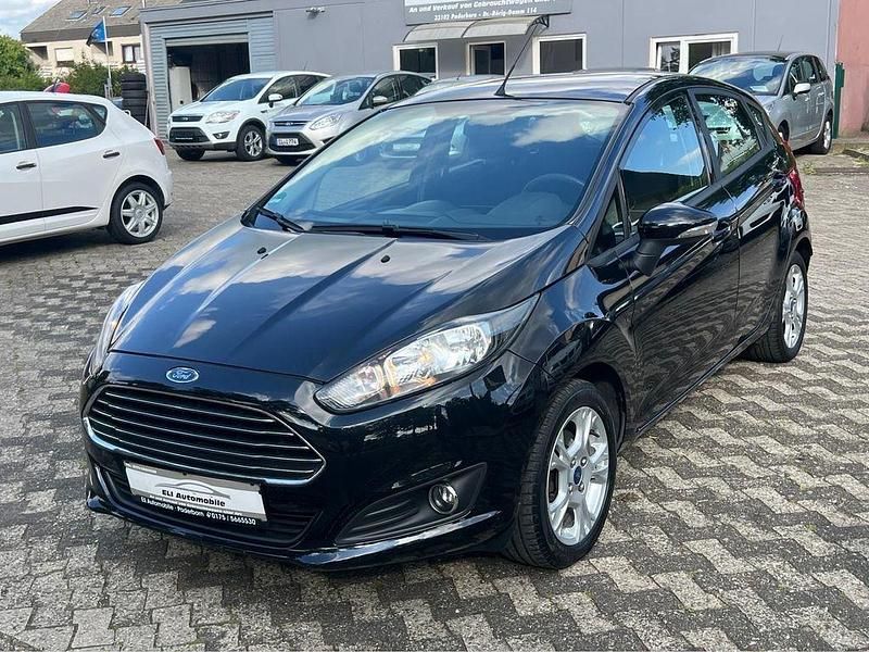 Schwarz Gebraucht 2014 Ford Fiesta Trend Kleinwagen | 5.990 € (Fairer Preis) - Bild 1/4