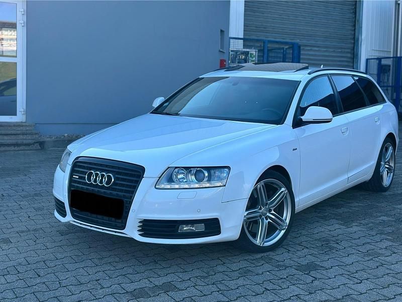 Weiß Gebraucht 2010 Audi A6 S-Line Kombi | 7.950 € (Fairer Preis) - Bild 1/4