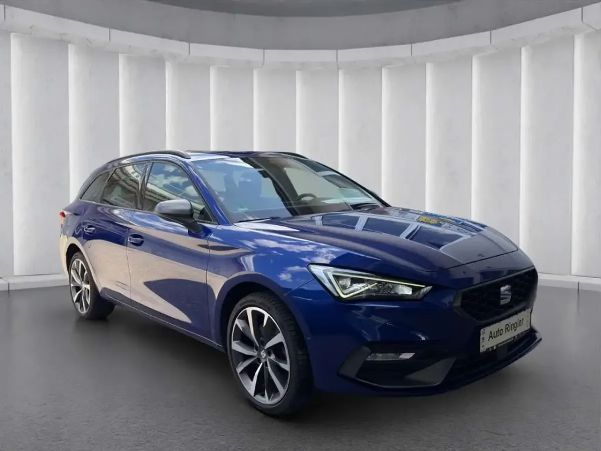 Gebraucht Seat Leon FR 204 PS (150 kW) 2021 Blau Kombi