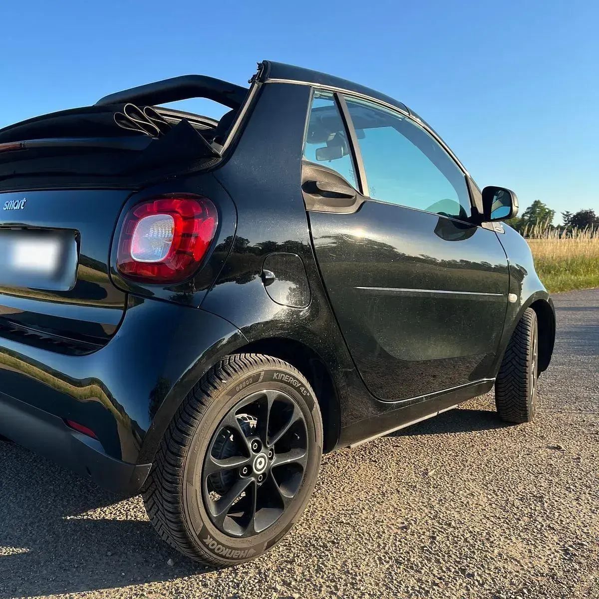 Gebraucht Smart ForTwo Cabrio Passion 71 PS (52 kW) 2016 Schwarz Cabrio