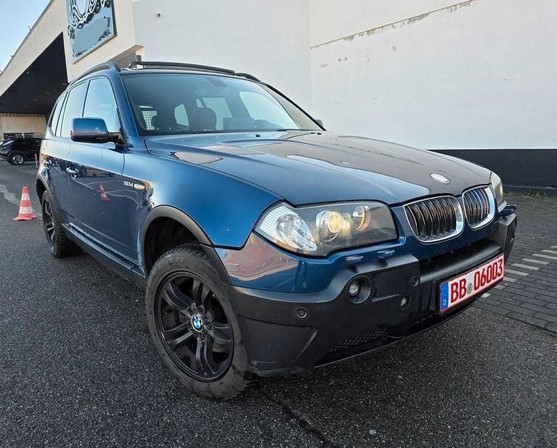 Blau Gebraucht 2006 BMW X3 Advantage SUV | 4.990 € (Superpreis) - Bild 1/4