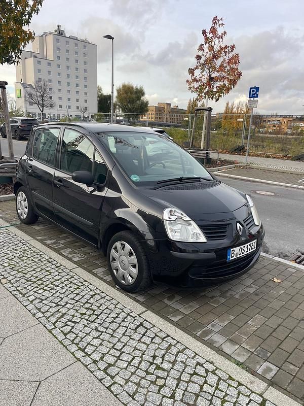 Schwarz Gebraucht 2007 Renault Modus Van / Kleinbus | 1.450 € - Bild 1/4