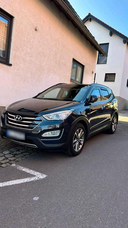 Gebraucht Hyundai Santa Fe Premium 200 PS (147 kW) 2015 Blau SUV