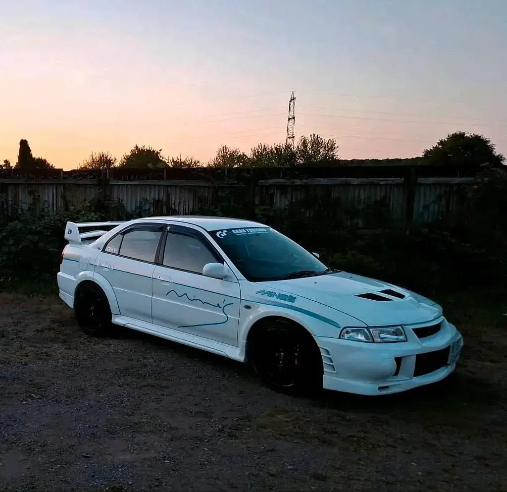 Gebraucht Mitsubishi Lancer Evolution 280 PS (205 kW) 1999 Weiß Limousine