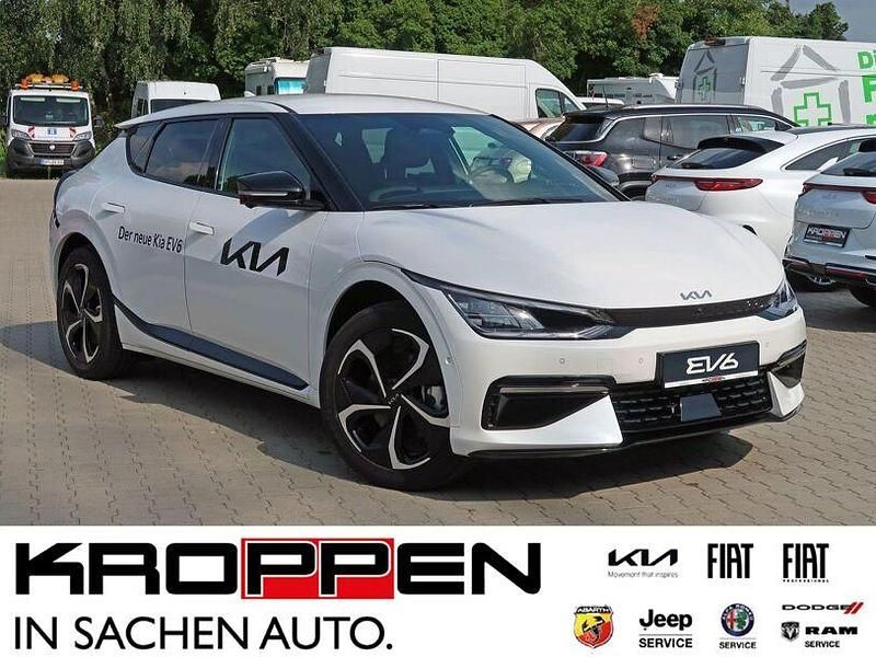 (swp) snow white pearl m Gebraucht 2024 Kia EV6 4 SUV | 49.480 € (Fairer Preis) - Bild 1/4