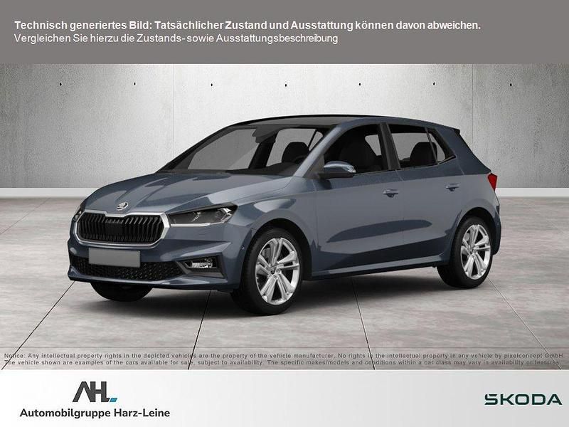 Grau Neu 2025 Skoda Fabia Essence Limousine | 18.880 € (Fairer Preis) - Bild 1/4