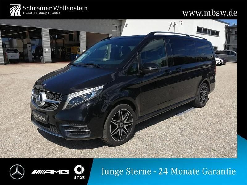 Obsidianschwarz Gebraucht 2019 Mercedes V300 AMG Van / Kleinbus | 45.990 € (Guter Preis) - Bild 1/4
