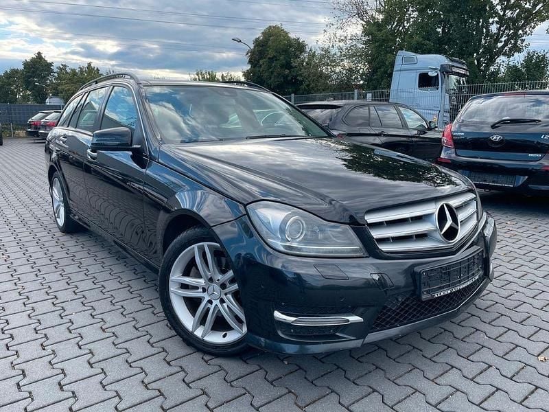 Schwarz Gebraucht 2013 Mercedes C220 AMG Limousine | 7.999 € (Superpreis) - Bild 1/4
