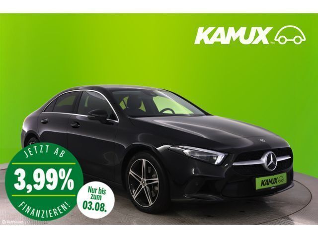 Kosmosschwarz metalliclack Gebraucht 2023 Mercedes A220 Progressive Limousine | 32.900 € (Fairer Preis) - Bild 1/3