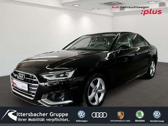 Brilliantschwarz Gebraucht 2021 Audi A4 Advanced Limousine | 29.490 € (Etwas zu teuer) - Bild 1/4