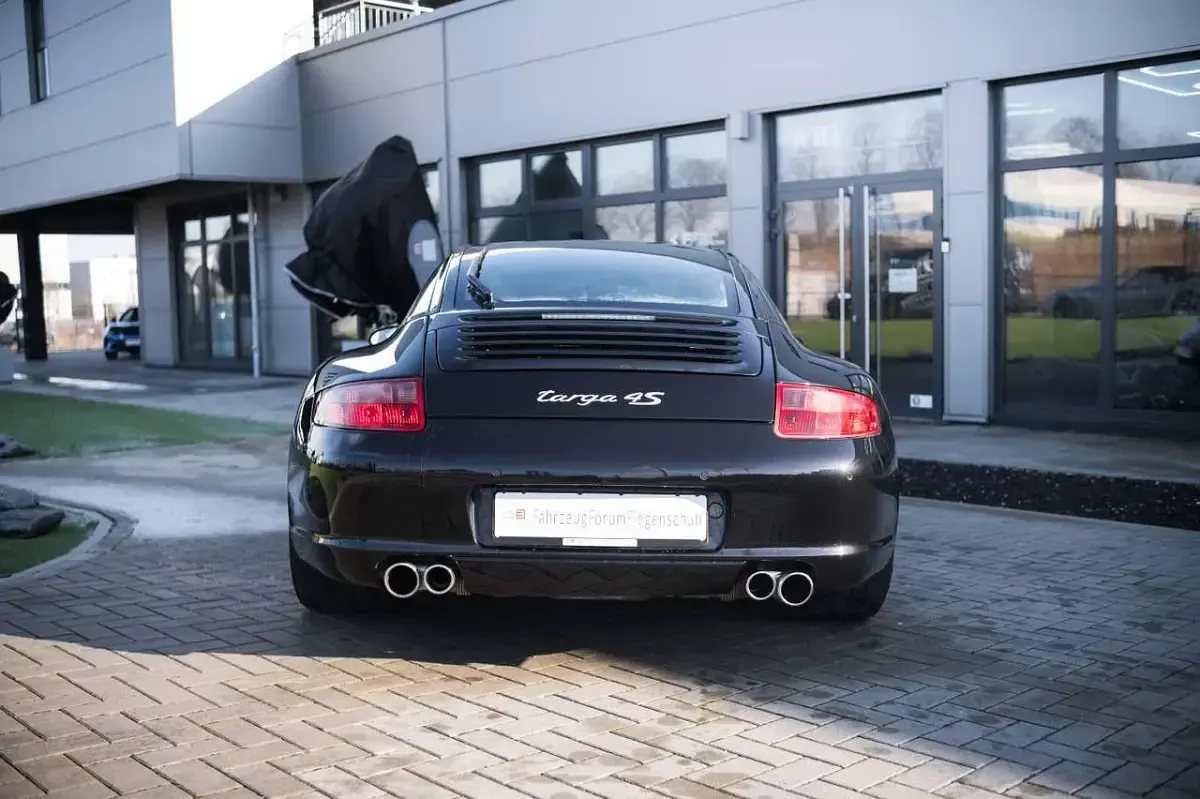 Usata Porsche 911 Targa 4S 355 CV (261 kW) 2008 Nero Cabrio