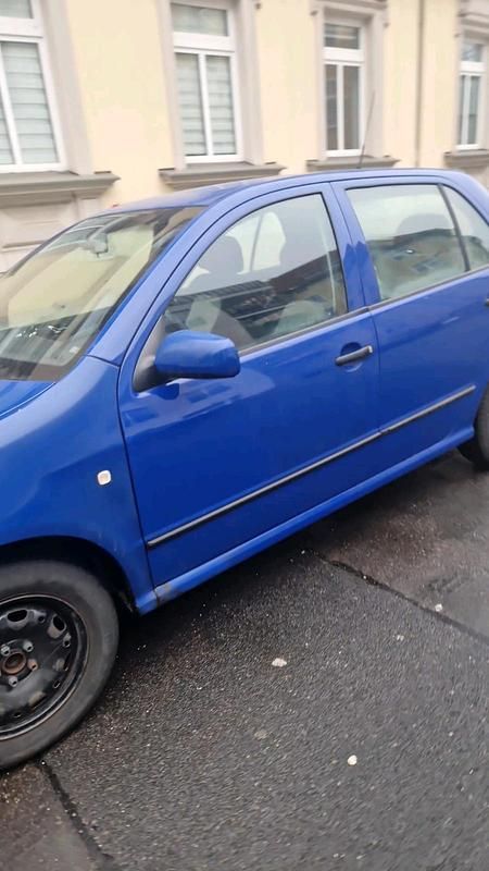 Gebraucht Skoda Fabia 75 PS (55 kW) 2003 Blau Kleinwagen