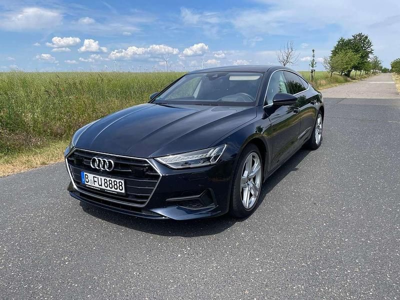 Blau Gebraucht 2018 Audi A7 Ambiente Kleinwagen | 39.500 € (Fairer Preis) - Bild 1/4