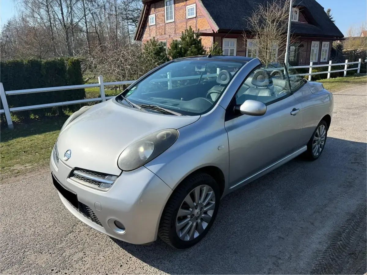 Gebraucht Nissan Micra 110 PS (80 kW) 2006 Silber Cabrio