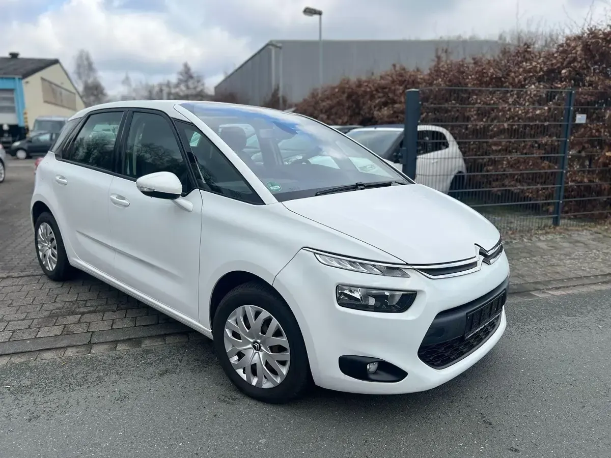 Gebraucht Citroën C4 SpaceTourer Seduction 116 PS (85 kW) 2014 Weiß Van / Kleinbus