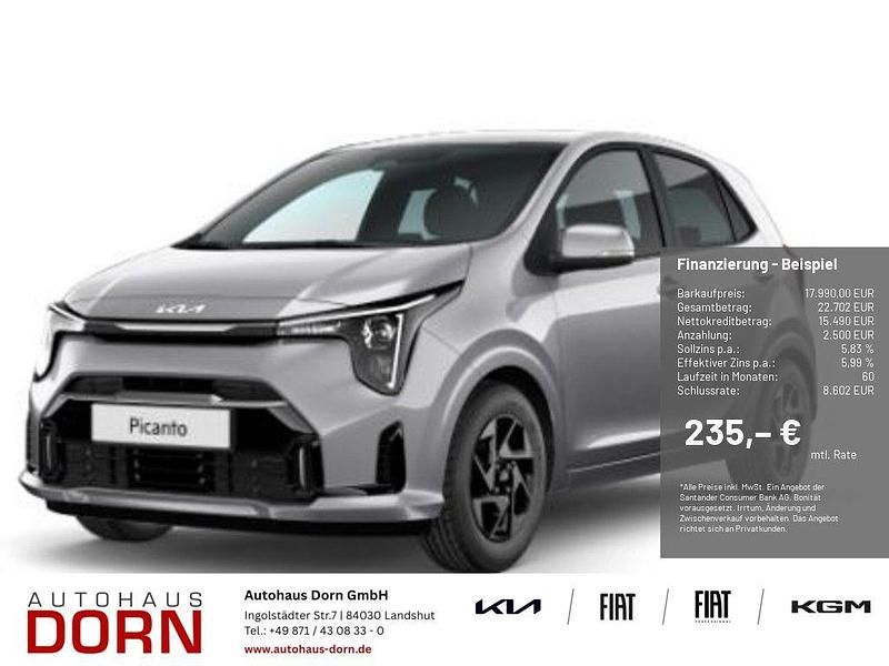Neu Kia Picanto Vision 68 PS (50 kW) 2026 Silber Kleinwagen