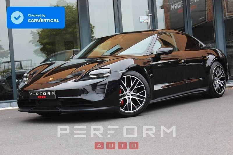 Schwarz Gebraucht 2021 Porsche Taycan 4S Limousine | 59.900 € (Fairer Preis) - Bild 1/4
