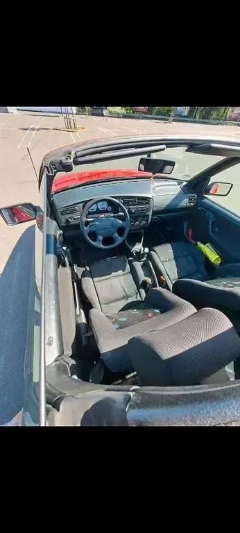 Brugt VW Golf Cabriolet 75 HK (55 kW) 1995 Rød Cabriolet