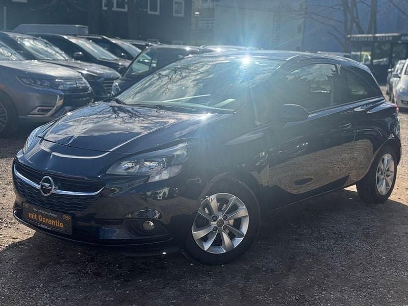 Gebraucht Opel Corsa 90 PS (66 kW) 2018 Blau Kleinwagen