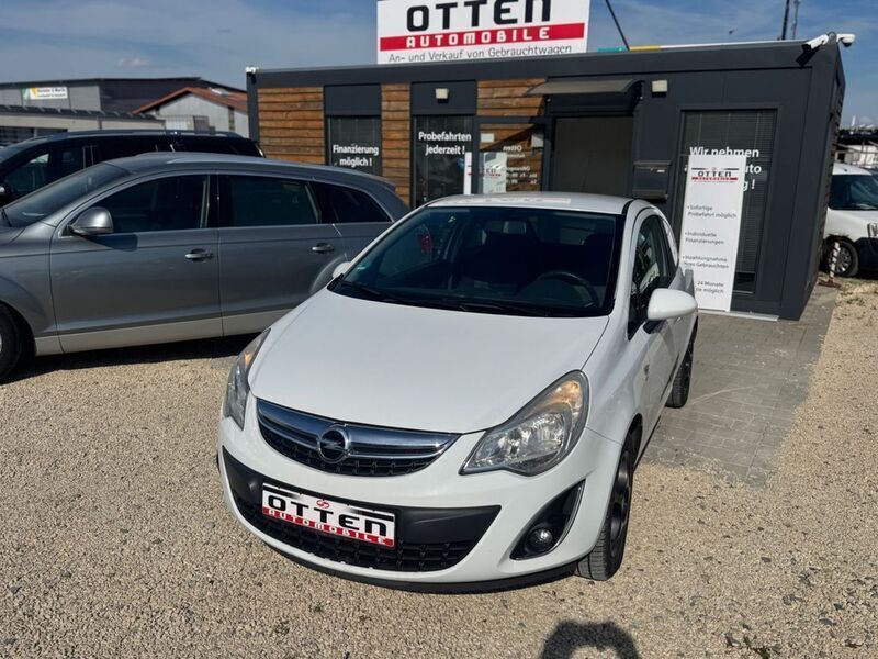 Weiß Gebraucht 2011 Opel Corsa Satellite Limousine | 3.190 € (Fairer Preis) - Bild 1/4