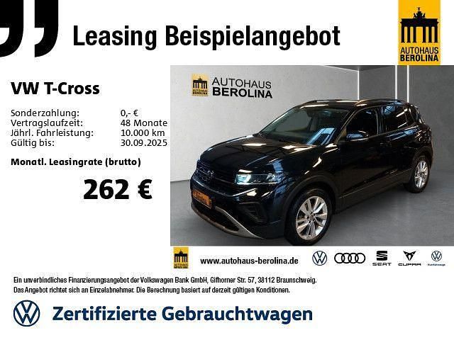 Schwarz Gebraucht 2024 VW T-Cross Beats SUV | 24.888 € (Fairer Preis) - Bild 1/4