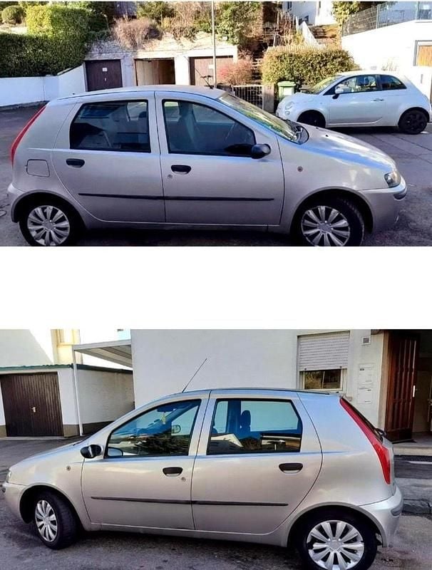 Gebraucht Fiat Punto 59 PS (43 kW) 2001 Grau Kleinwagen