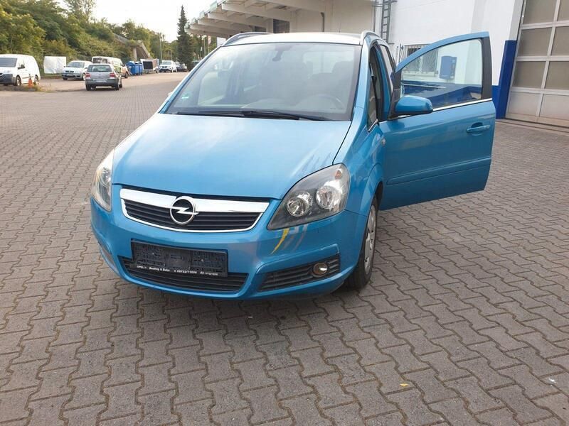 Blau Gebraucht 2006 Opel Zafira Edition Van / Kleinbus | 2.900 € (Teuer) - Bild 1/4