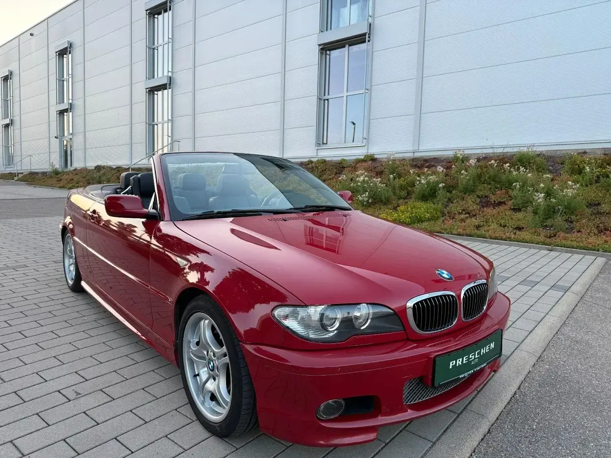 Gebraucht BMW 320 Cabriolet M Sport 170 PS (125 kW) 2003 Rot Cabrio