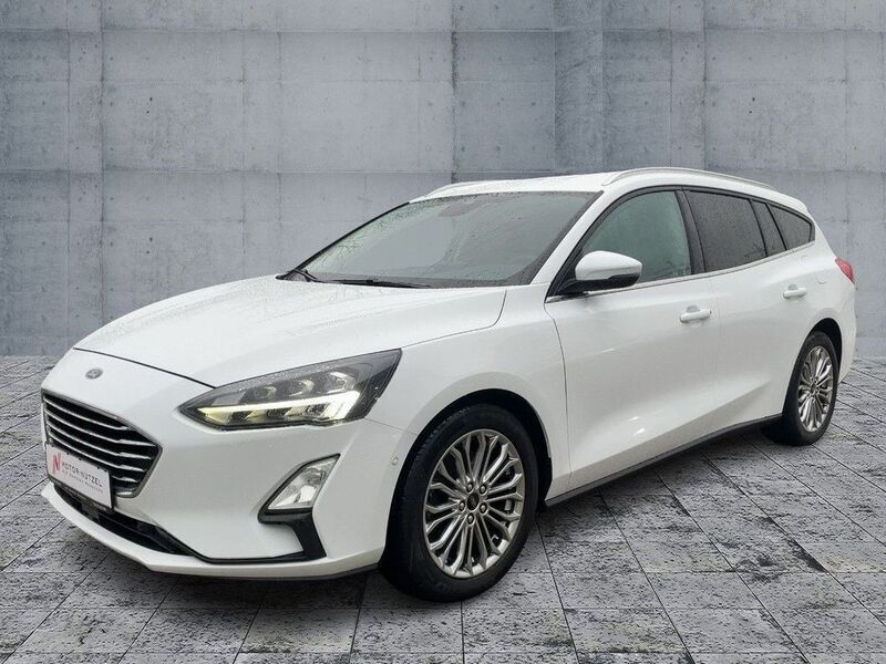 Gebraucht Ford Focus Titanium 150 PS (110 kW) 2019 Weiß Kombi