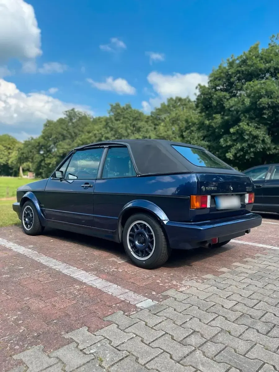 Gebraucht VW Golf Cabriolet 98 PS (72 kW) 1990 Blau Cabrio