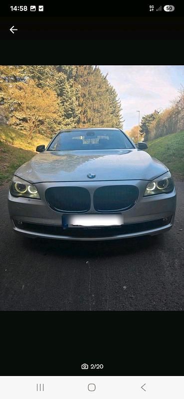 Gebraucht BMW 750 408 PS (300 kW) 2008 Silber Limousine