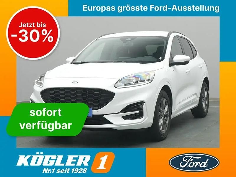 Frozen white Gebraucht 2021 Ford Kuga ST-Line SUV | 26.970 € (Fairer Preis) - Bild 1/4