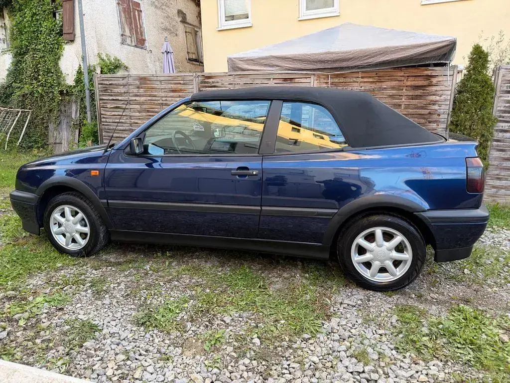 Brugt VW Golf Cabriolet 75 HK (55 kW) 1995 Blå Cabriolet
