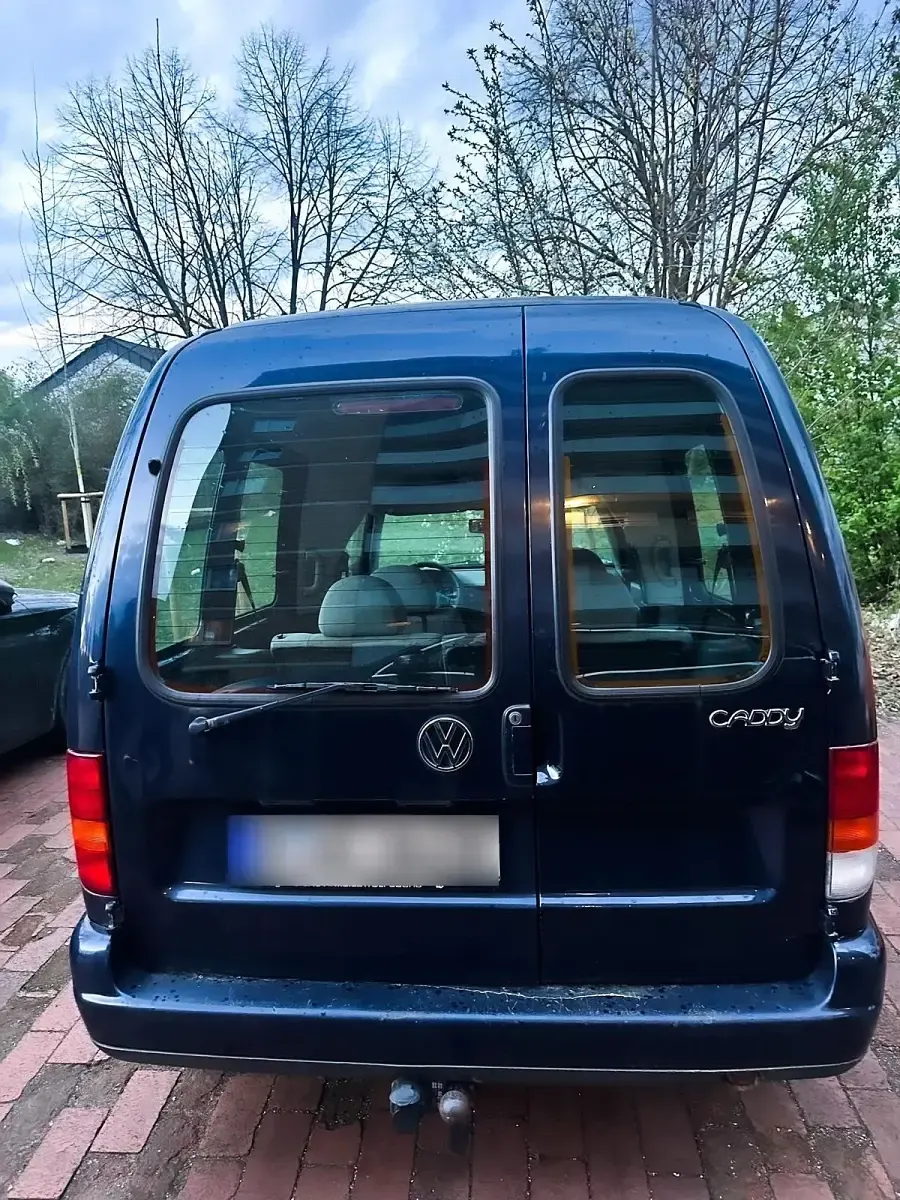 Używany VW Caddy 75 KM (55 kW) 1999 Niebieski Minivan