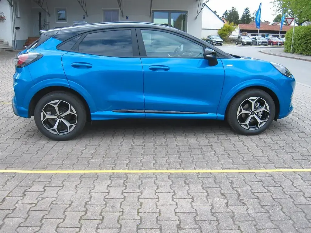 Neu Ford Puma ST-Line 125 PS (91 kW) 2026 Aqua blau, dach in schwarz SUV