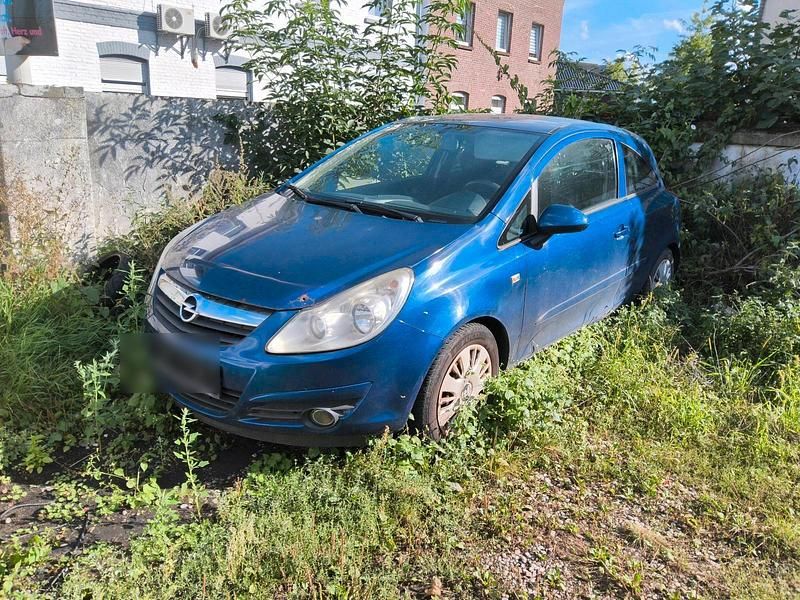 Blau Gebraucht 2008 Opel Corsa Kleinwagen | 450 € (Superpreis) - Bild 1/4