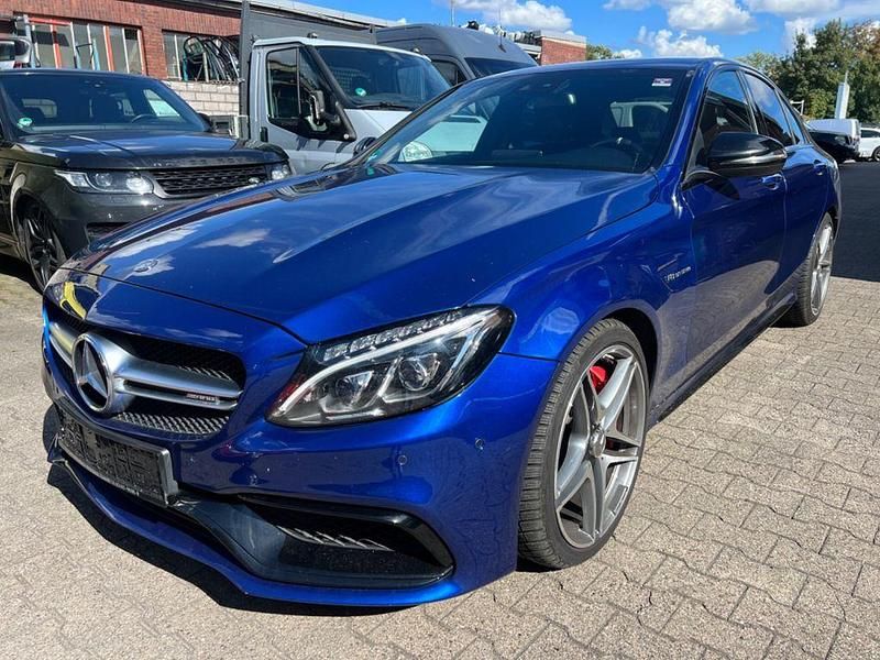Blau Gebraucht 2018 Mercedes C63S AMG AMG Limousine | 35.900 € (Superpreis) - Bild 1/4