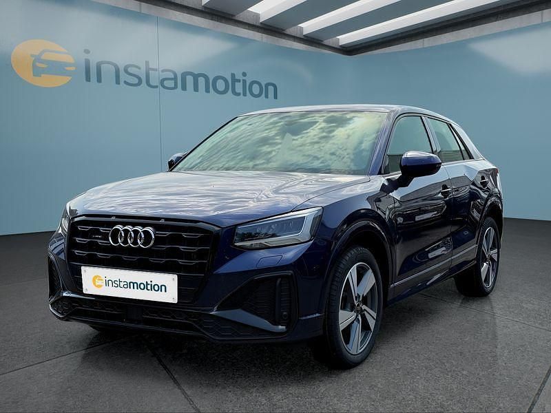 Blau Gebraucht 2024 Audi Q2 S-Line SUV | 35.249 € (Guter Preis) - Bild 1/4