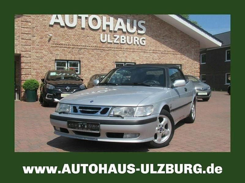 Silber Gebraucht 2001 Saab 9-3 Cabriolet Cabrio | 9.900 € (Teuer) - Bild 1/4