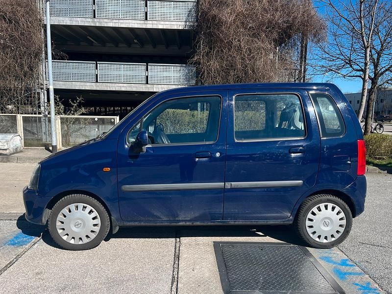 Gebraucht Opel Agila 80 PS (58 kW) 2005 Blau Van / Kleinbus