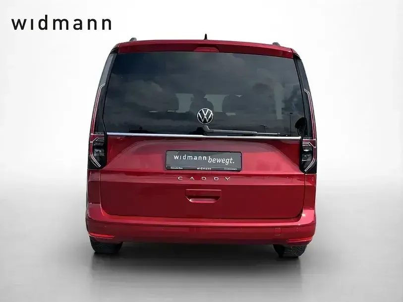 Gebraucht VW Caddy Style 122 PS (89 kW) 2021 Rot Van / Kleinbus