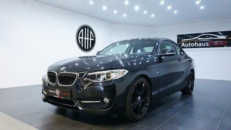 Gebraucht BMW 220 Sport Line 190 PS (139 kW) 2016 Schwarz Coupé