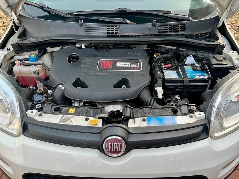 Gebraucht Fiat Panda 86 PS (63 kW) 2012 Weiß Kleinwagen