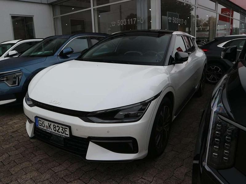 Gebraucht Kia EV6 GT-Line 239 kW (325 PS) 2023 Snow white perleffekt SUV